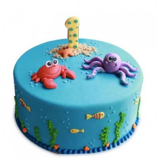 Marine Theme Cake